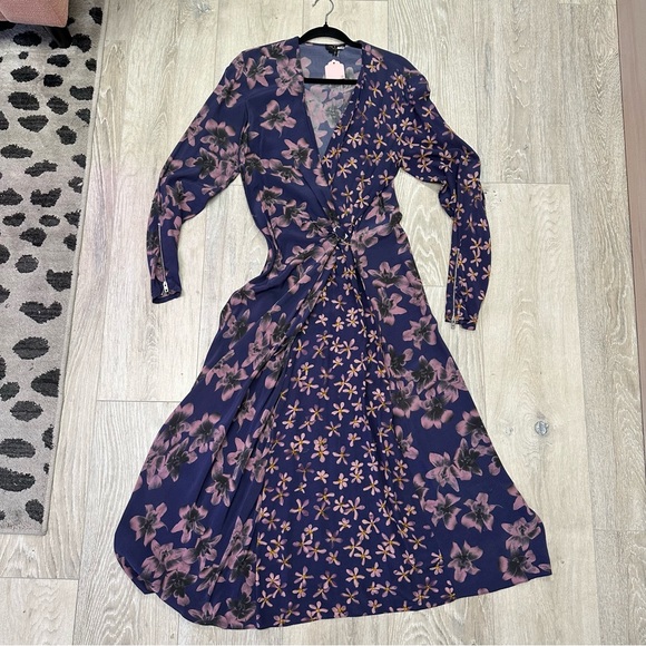 Rag & Bone Odetta floral midi dress - Picture 10 of 12